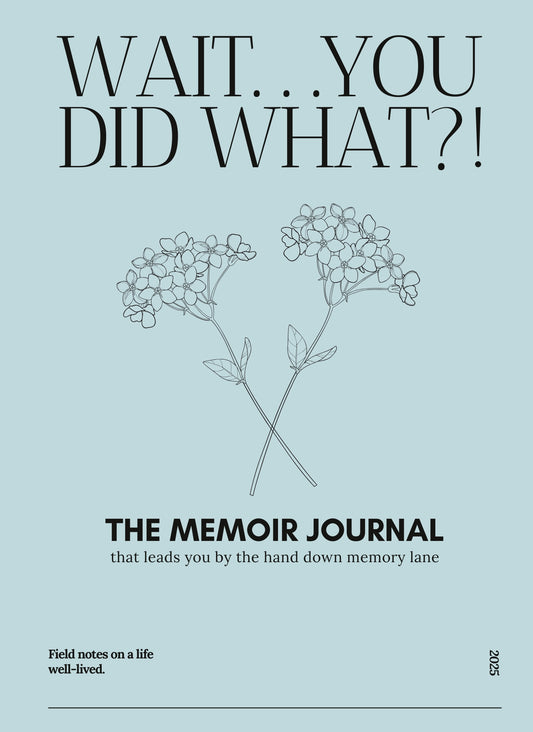 MEMOIR JOURNAL - Forget-me-not